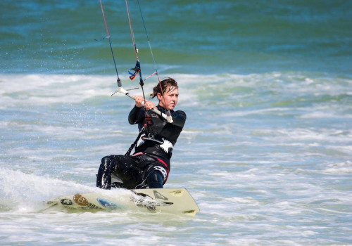 Is het eiland Santorini geschikt om te kitesurfen?